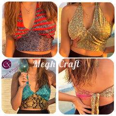 Assorted Reversible Bikini Top