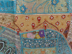 Tapisserie Vintage Éléphant Patchwork