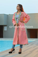 Japanese Style Kantha Long Jacket