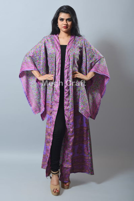 Kimono japonais à manches longues