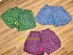 Wholesale Lot Silk Pajama Shorts