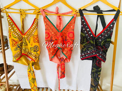 Vente en gros Haut De Bikini Brodé