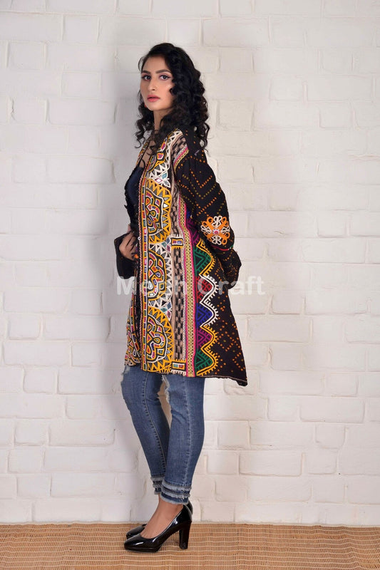 Kutch Embroidery Kimono Jacket