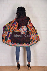 Vintage Kutch Shawl Wool Jacket