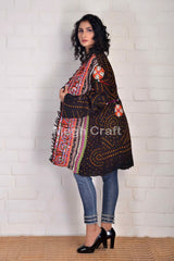 Hippie Embroidered Kimono Jacket